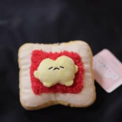 ジャムバタートースト　バターの罪ちゃん　ボールチェーンマスコット　ぬいぐるみ