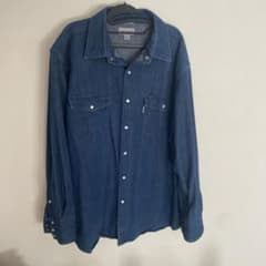 Carhartt デニムシャツ 長袖 2XL リラックスフィット