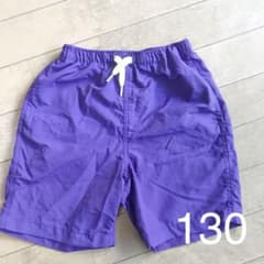 130紫　ハーフパンツのサムネイル