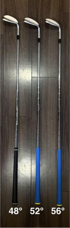 ミズノプロ Mizuno Pro ウェッジ 3本セット 48° 52° 56°のサムネイル