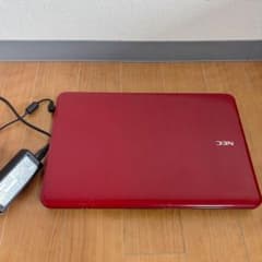 初期化済】NEC ノートパソコン Windows7 LS150/C 赤色 - メルカリ