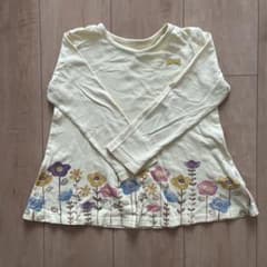 ロンT☆花柄☆110センチ☆GITAのサムネイル