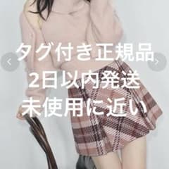 スナイデル snidel ロービングチェックミニスカート ピンク PNK 0 S