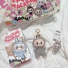 POP MART Labubu ラブブ マカロン Sesame Beanのサムネイル