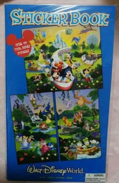 ステッカーブック フロリダ WDW シールブックのサムネイル