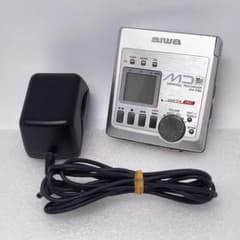 再生OK】aiwa（アイワ）ポータブルMDレコーダー AM-F80 - メルカリ