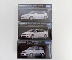 【新品未開封 トミカプレミアム】HONDA CIVIC・CITY 3台セットのサムネイル