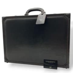 ダンヒル dunhill アタッシュケース ビジネスバッグ レザー ブラック