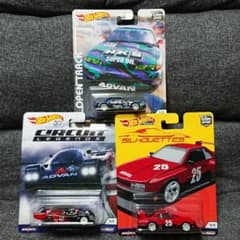 ホットウィール 三台セットのサムネイル