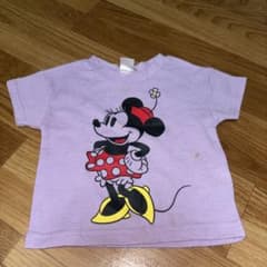 ミニーマウス 紫色 Tシャツのサムネイル
