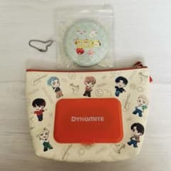 BTS Dynamite Pouch BT21 Mirror Set