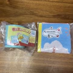 JALノベルティ 色が変わるコップ＆JALオリジナルUCHINOミニタオルのサムネイル