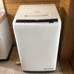 【明日まで割引】日立　洗濯機 BW-V70E(W) 2020年製のサムネイル