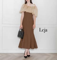 LEJA 2WAYオフショルダーパフスリーブワッフル生地のサムネイル