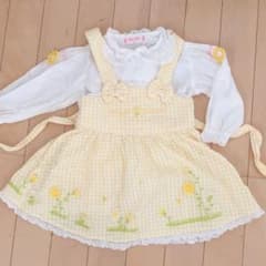 メゾピアノ 春 ワンピース ブラウスセットのサムネイル