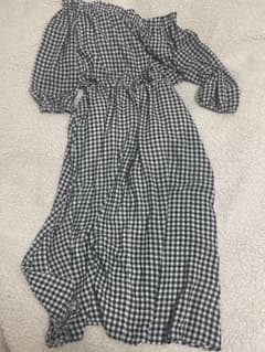 オフショルワンピース 夏服のサムネイル