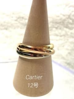 Cartier カルティエ トリニティリング SM #52 約12号 - メルカリ