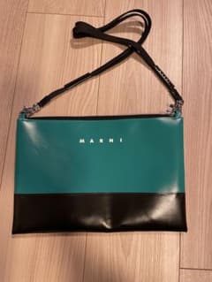 MARNI ターコイズ ブラック ショルダーバッグのサムネイル