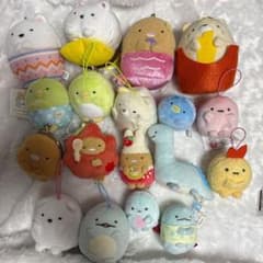 스미코구라시 정리 판매 봉제인형 당지 유니클로 테노리 고무끈