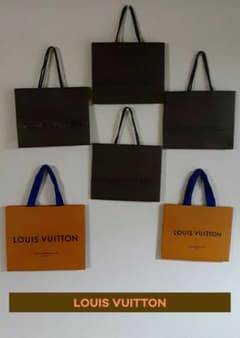 LOUISV UITTON ショッパー　6枚セットのサムネイル