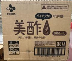 ✨最安値挑戦✨美酢（ミチョ）パイナップル 900mL 24本✨ - メルカリ