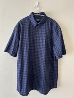 FRED PERRY 半袖シャツ L パープル／ブラックのサムネイル
