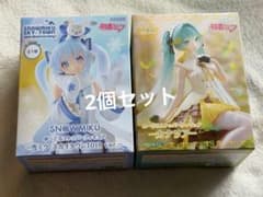 初音ミク ぬーどるストッパーフィギュア 2種セット 雪ミク カナリア