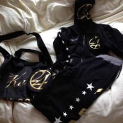 ありおみ様専用 24karats ジャージスエット上下、バック3点セットのサムネイル