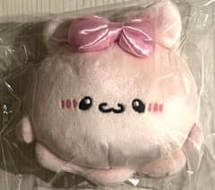 らぶいーず 推し色リボン マスコットキーチェーン　ぴょんちー　ピンク　ぬいぐるみ