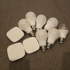IKEA 電球7個 リモコン3個 セットのサムネイル