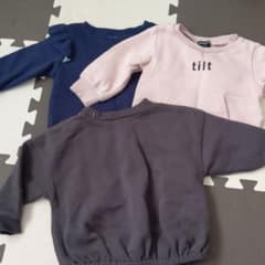 専用☆☆裏起毛トレーナー80㌢☆☆のサムネイル