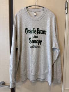 @*i様 UNIQLO UT ピーナッツ スウェット XL グレーのサムネイル
