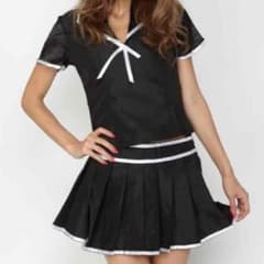 モノトーン大人系 スクールガール制服のサムネイル