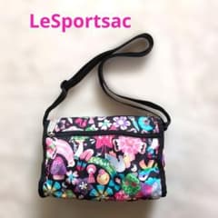 【美品】LeSportsac ヒッピーパーティー キノコ 総柄のサムネイル
