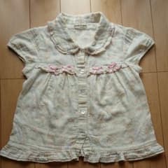 女の子 キッズ パジャマ サンリオ ハローキティ ベージュ リボンのサムネイル