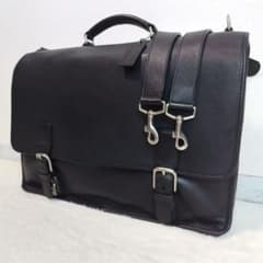 OLD COACH オールドコーチ ブリーフケース ビジネスバッグ 黒 COACH オールドコーチ グラブタンレザー ブリーフケース ビジネス