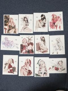 ♡cotton melody様♡クリスマスステッカーセット25枚＋和柄2枚のサムネイル