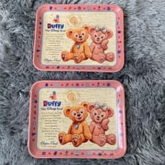 値下げ！ディズニーシー　ダッフィー　シェリーメイ　お皿2枚セットのサムネイル