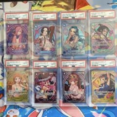 ワンピースカード ヒロインズエディション ハンコック SP PSA10 8枚連