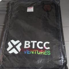 BTCC VENTURES ロゴ Tシャツ ブラック Lサイズのサムネイル