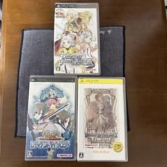 PSP テイルズ オブ ファンタジア なりきりダンジョンX 他 3本セットのサムネイル