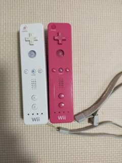 任天堂Wiiリモコン　白×1とピンク×1のサムネイル