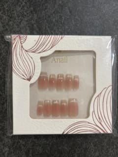 Anail ネイルチップ Mサイズ ピンク 10個入りのサムネイル