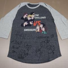 SHISHAMO × ザ・チャレンジ 「サイン入り ラグランＴシャツ」Мサイズ m77375729942_1.jpg?1758990884