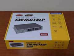 未開封品】corega スイッチングハブ CG-SW16GTXLP - メルカリ