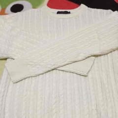 レイジブルー 白ニットのサムネイル