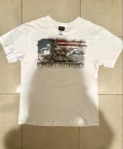 USA製　Harley-Davidson Tシャツ　白のサムネイル