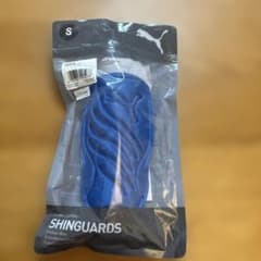 PUMA SHINGUARDS サッカー用 S サイズ 青　脛当てのサムネイル