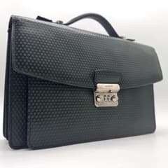 a.testoni テストーニ　セカンドバッグ ハニカムレザー　ブラック　美品 a.testoni テストーニ セカンドバッグ ハニカムレザー グリーン - メルカリ