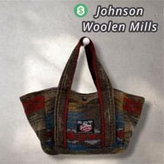 24 Johnson Woolen Mills ネイティブ柄 トートバッグ - メルカリ